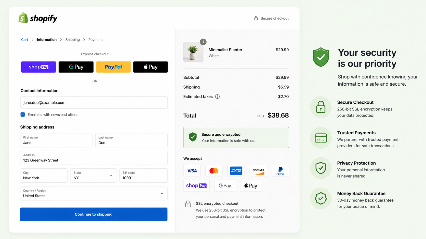 Build Trust Throughout the Checkout Journey
