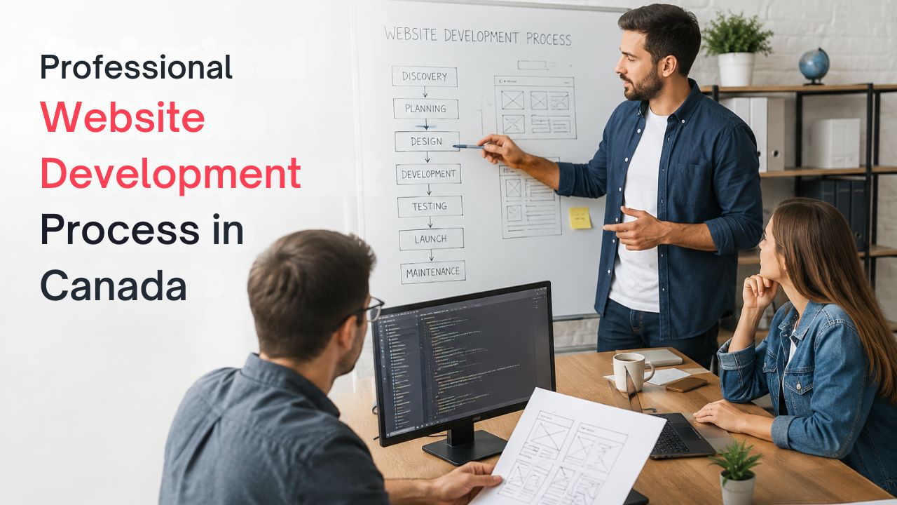 Professional Website Development Process in Canada