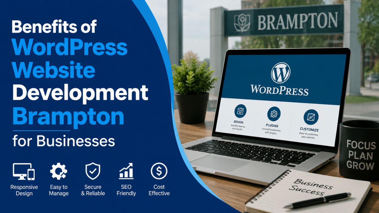 Benefits of WordPress Website Development Brampton for Businesses
