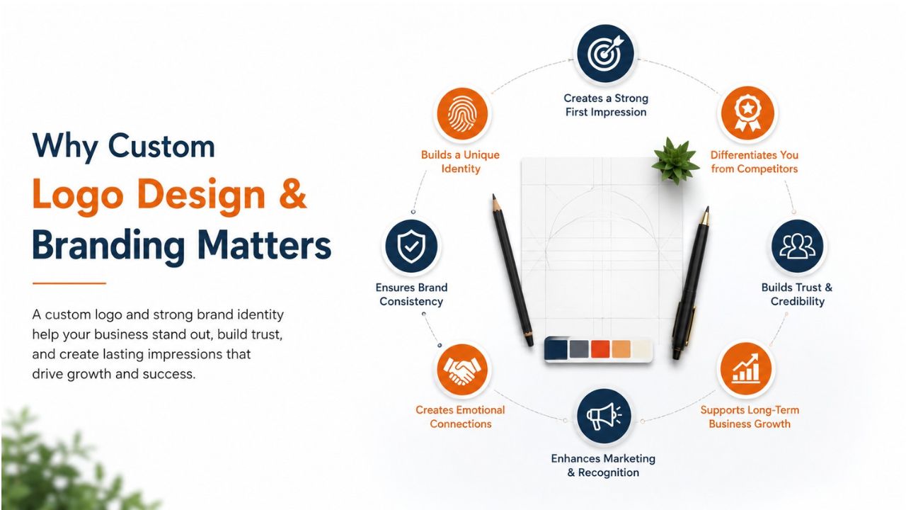 Why Custom Logo Design & Branding is important for businesses