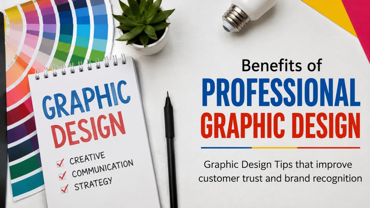 Graphic Design Tips that improve customer trust and brand recognition