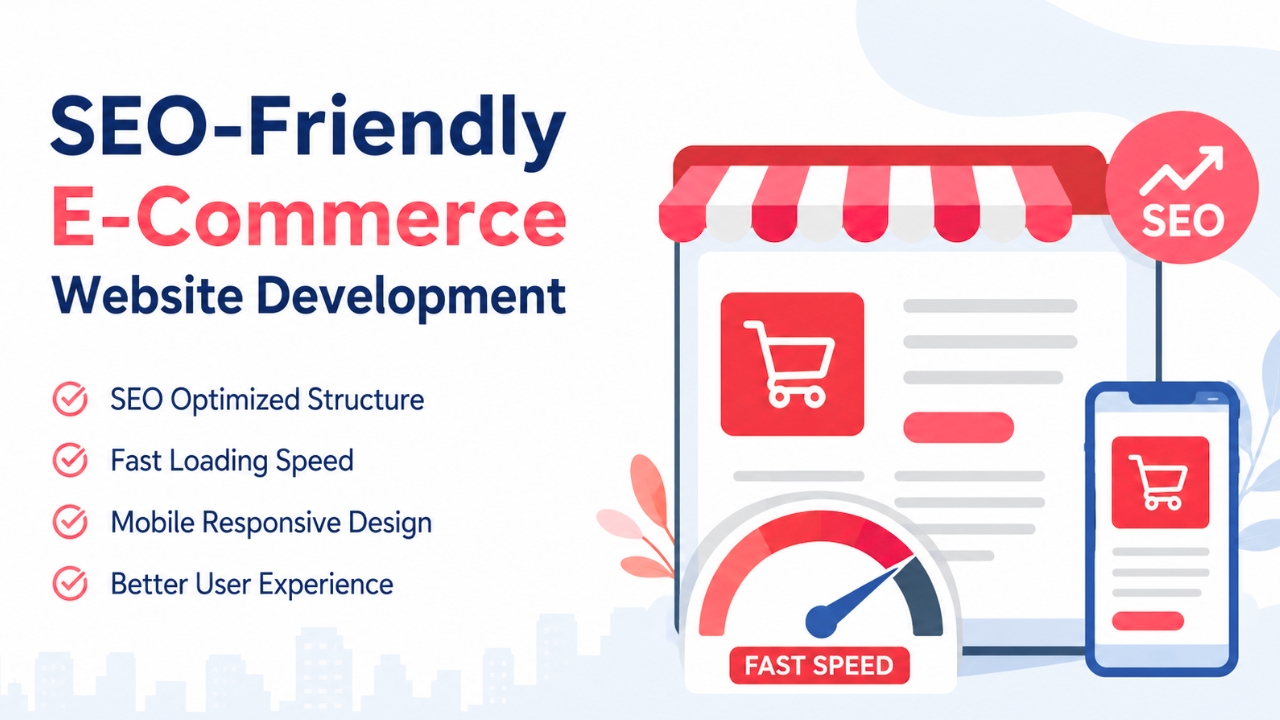 E-Commerce Development Company Canada building SEO-friendly websites with fast loading speed and mobile responsiveness