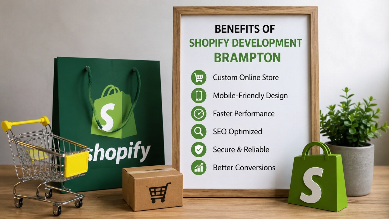 Benefits of Shopify Development Brampton for ecommerce growth