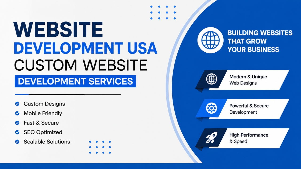 Website Development USA Custom Website Development Services