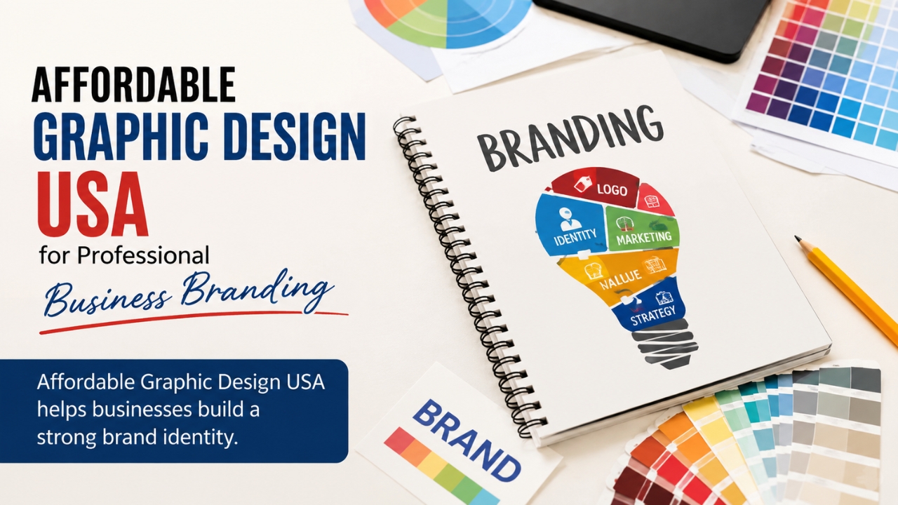 Affordable Graphic Design USA for Professional Business Branding