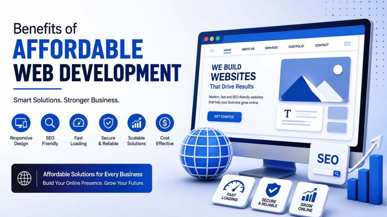 Affordable Web Development Company in Canada providing responsive and SEO-friendly website solutions