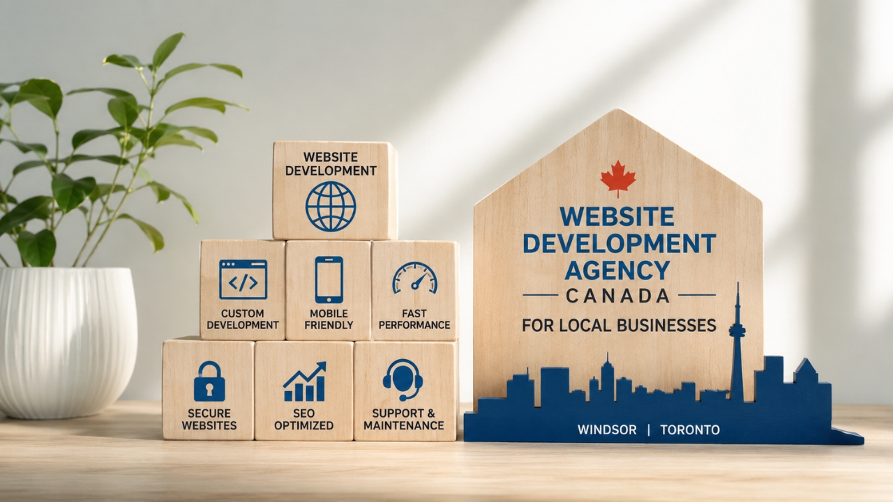 Website Development Agency Canada helping local businesses with website development in Windsor and Toronto